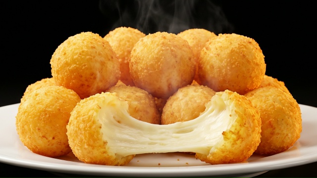Картофельные шарики с сыром